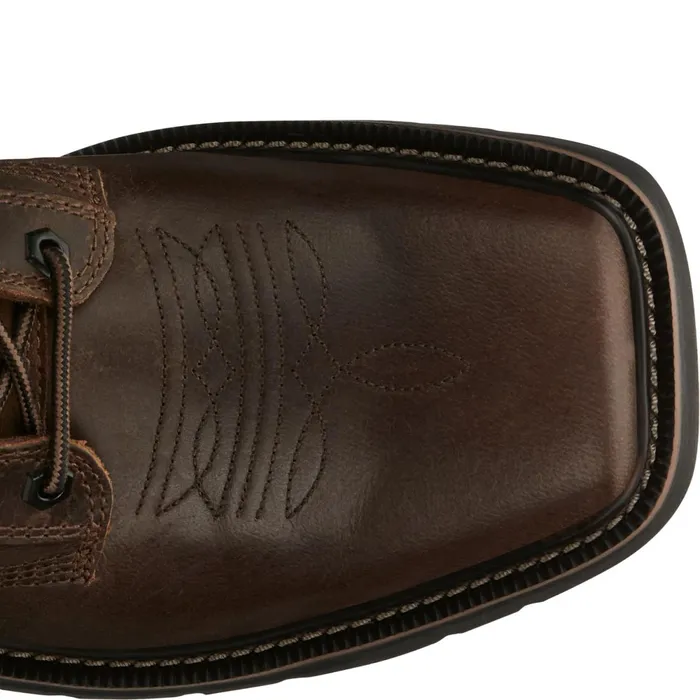 Justin Boots Pulley 8034 LaceUp Work Boot Aged Brown brown Men Work