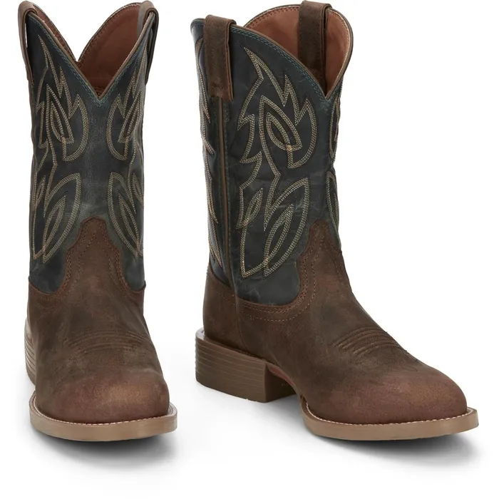 Justin Boots Rendon 11034 Western Boot Barnwood Brown brown Men Western