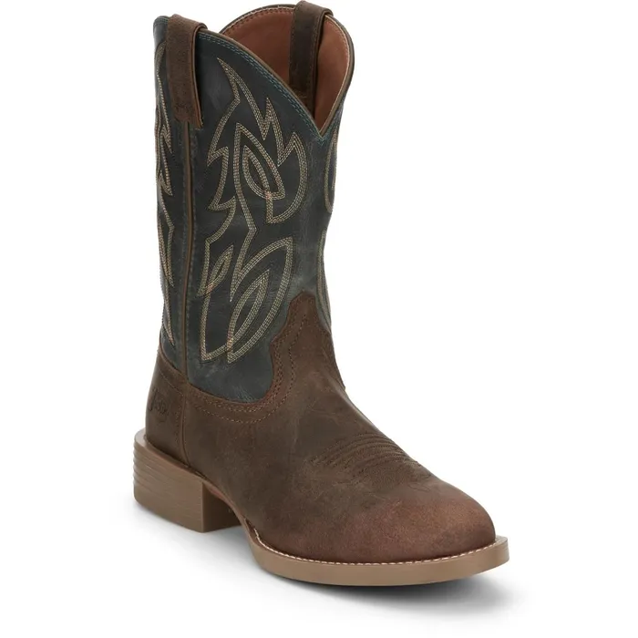 Justin Boots Rendon 11034 Western Boot Barnwood Brown brown Men Western