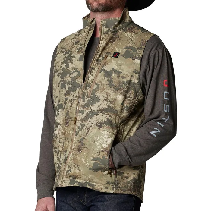 Justin Boots Weather Resisting Vest Camo Multicolor camo Men Outerwear