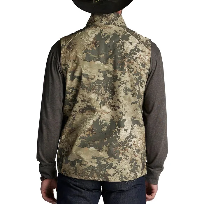 Justin Boots Weather Resisting Vest Camo Multicolor camo Men Outerwear
