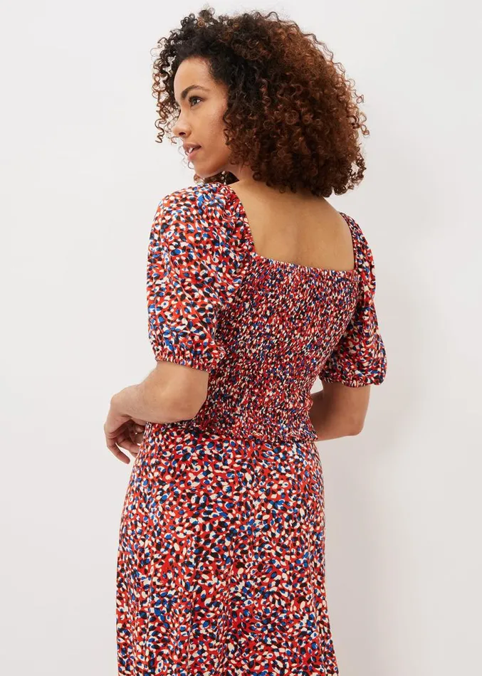 Kamila Ditsy Print CoOrd Top Multicoloured Women Phase Eight Tops and TShirts Kamila Ditsy Print CoOrd Top Multicoloured Women Phase Eight Tops and TShirts