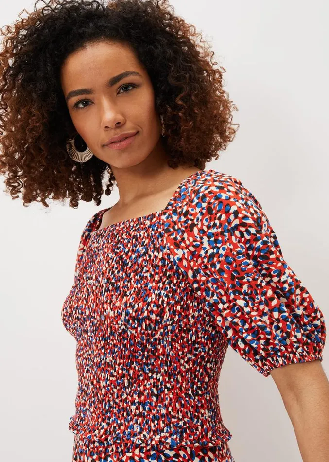 Kamila Ditsy Print CoOrd Top Multicoloured Women Phase Eight Tops and TShirts Kamila Ditsy Print CoOrd Top Multicoloured Women Phase Eight Tops and TShirts