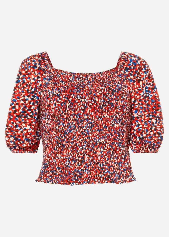 Kamila Ditsy Print CoOrd Top Multicoloured Women Phase Eight Tops and TShirts Kamila Ditsy Print CoOrd Top Multicoloured Women Phase Eight Tops and TShirts