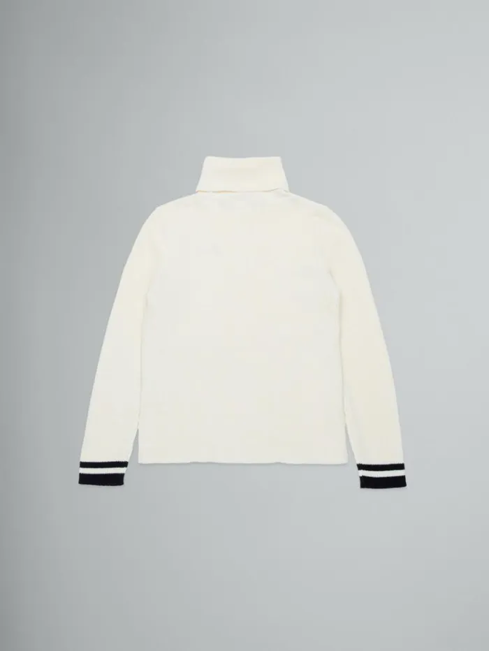 Kids Marni Ribbed CashmereBlend Jumper