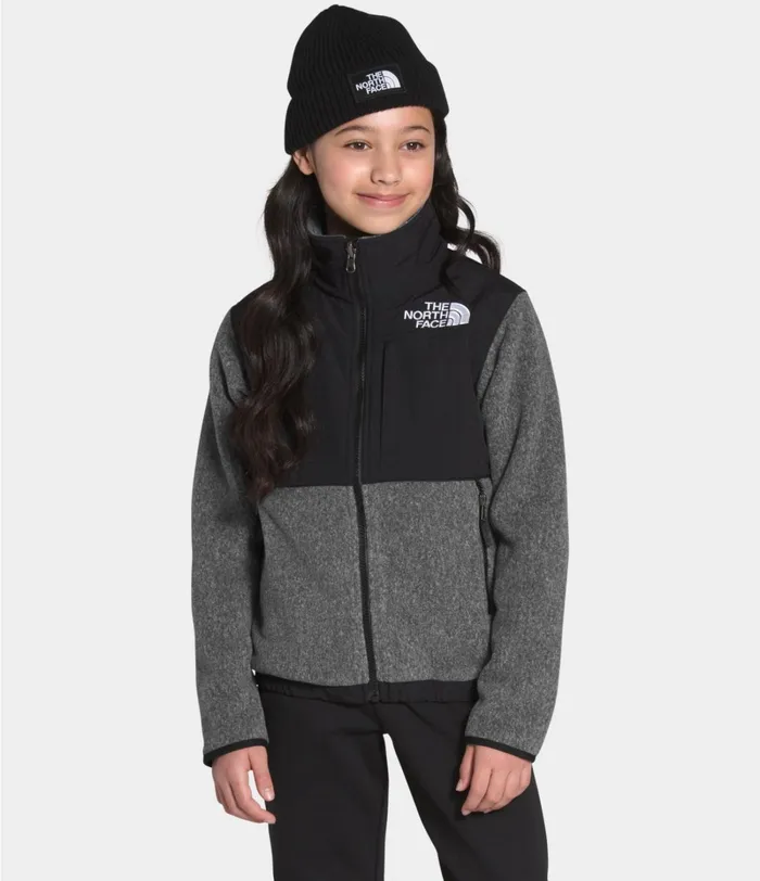 Kids The North Face Fleece 95 Retro Denali Jacket Tnf Medium Grey Heather