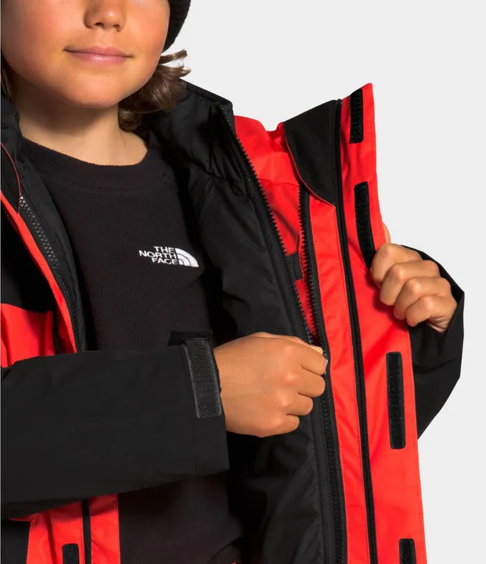 Kids The North Face Jackets and Vests Freedom Triclimate Flare Orange