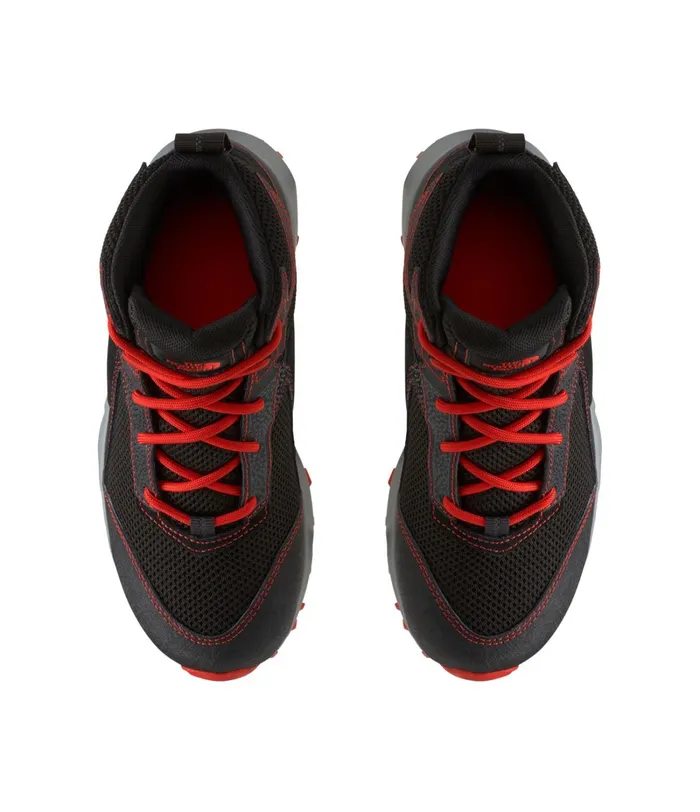 Kids The North Face Shoes Jr Hedgehog Hiker II Mid WP Tnf Blackfiery Red