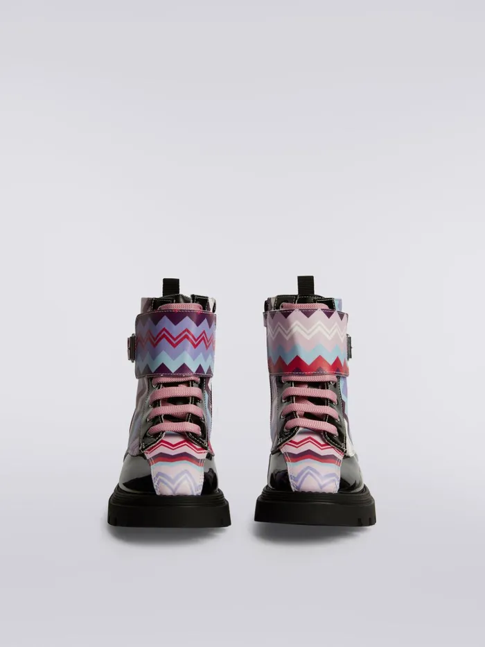 Kids Zigzag Print Boots With Paint Inserts Multicoloured Missoni Accessories Kids Zigzag Print Boots With Paint Inserts Multicoloured Missoni Accessories