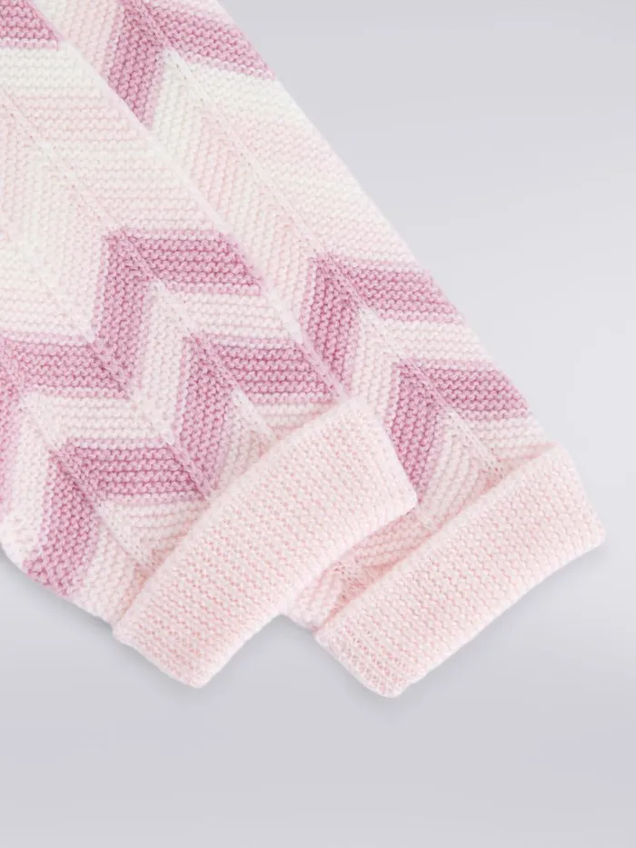Kids Zigzag Wool Knit Trousers Multicoloured Missoni Baby 024 Months Kids Zigzag Wool Knit Trousers Multicoloured Missoni Baby 024 Months