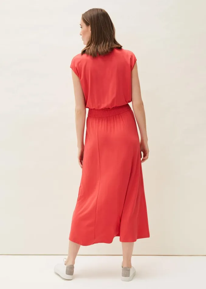 Kiera Jersey Shirred Waist Midi Dress Pout Women Phase Eight Dresses