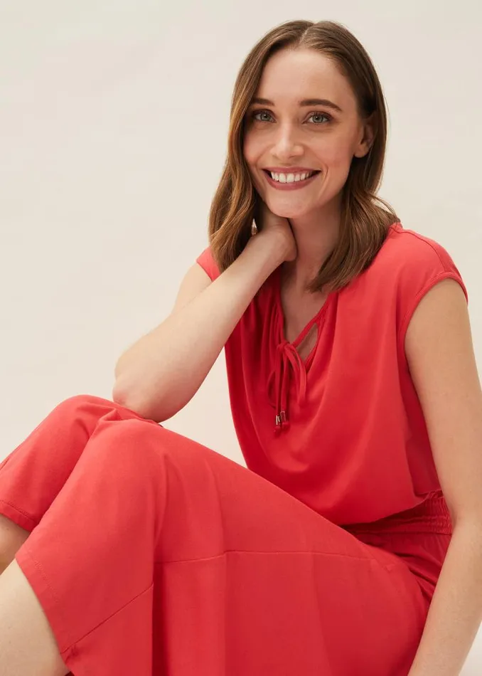 Kiera Jersey Shirred Waist Midi Dress Pout Women Phase Eight Dresses