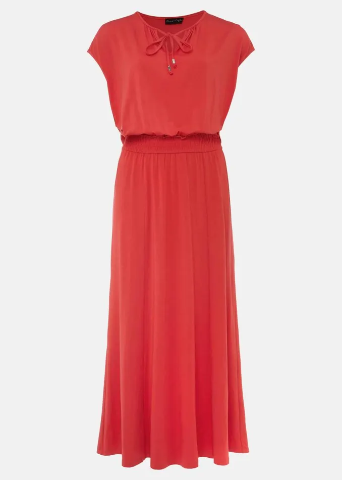 Kiera Jersey Shirred Waist Midi Dress Pout Women Phase Eight Dresses