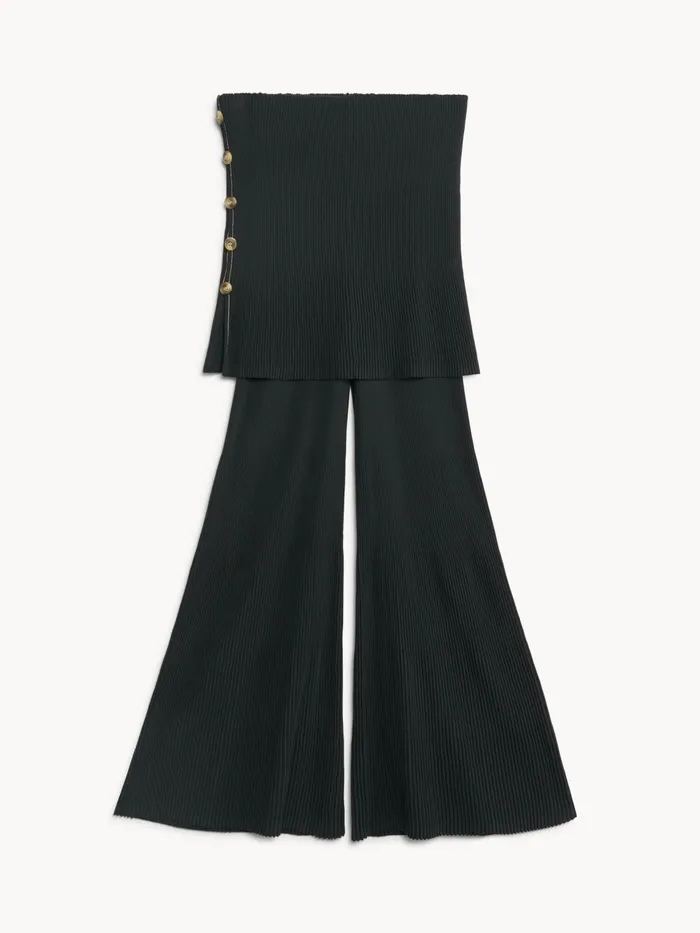 Knitwear Women By Malene Birger Bolone Trousers Black