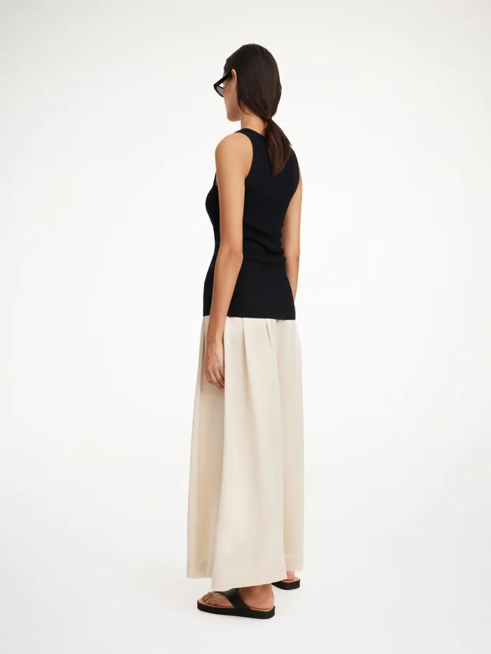 Knitwear Women By Malene Birger Rory Tank Top Black