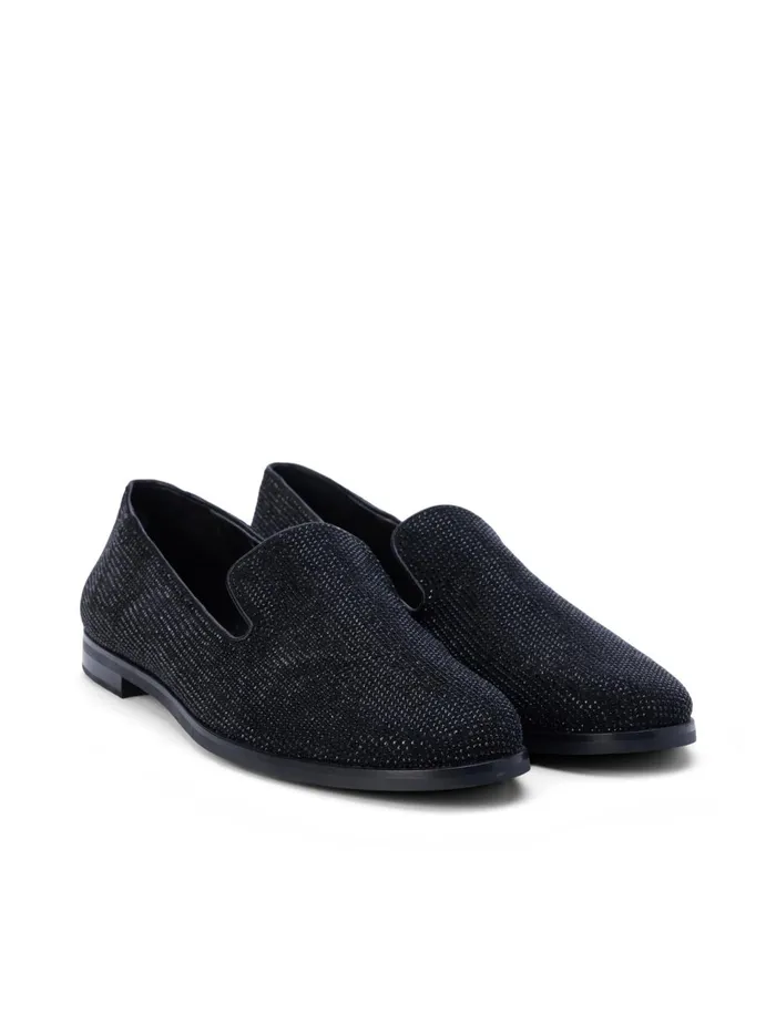 L039Agence Flats and Loafers Women Dominik Crystal Loafer Black Crystal L039Agence Flats and Loafers Women Dominik Crystal Loafer Black Crystal