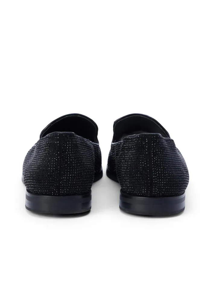 L039Agence Flats and Loafers Women Dominik Crystal Loafer Black Crystal L039Agence Flats and Loafers Women Dominik Crystal Loafer Black Crystal