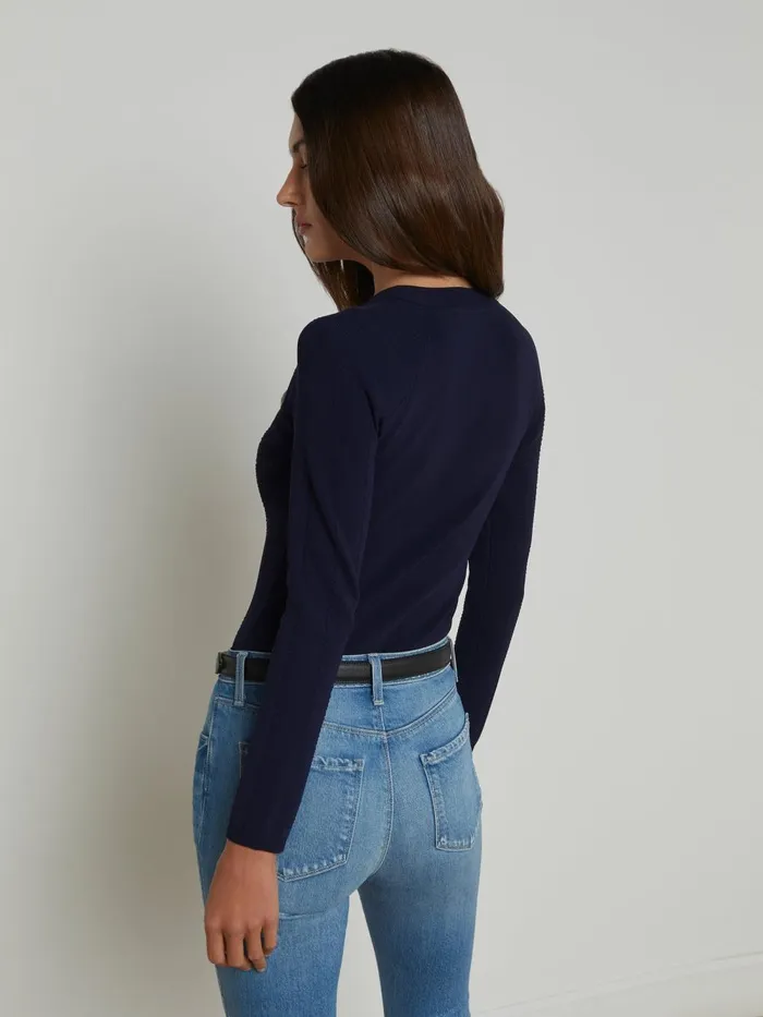 L039Agence Knitwear Women Gretchen Pullover Midnightnickel L039Agence Knitwear Women Gretchen Pullover Midnightnickel