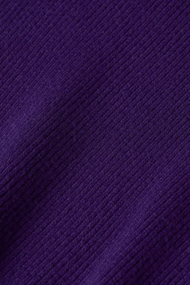 L039Agence Knitwear Women Reeves Turtleneck Deep Purpleblack L039Agence Knitwear Women Reeves Turtleneck Deep Purpleblack