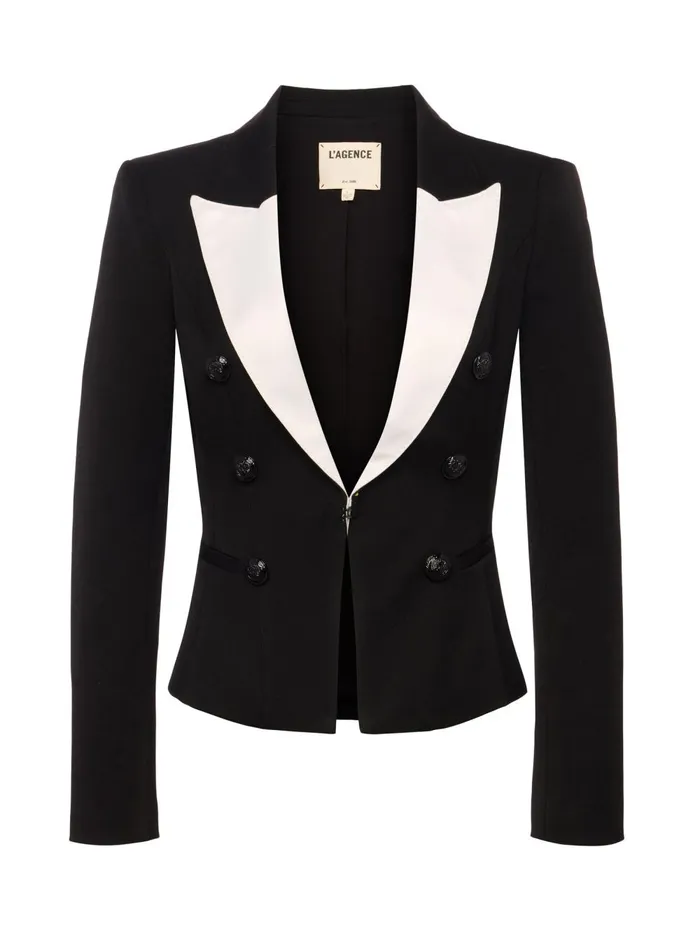 L039Agence Matching Sets Women Andalusia Blazer Blackwhite L039Agence Matching Sets Women Andalusia Blazer Blackwhite