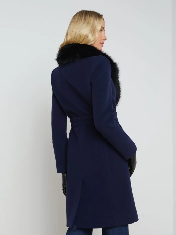L039Agence Outerwear Women Tristan Coat Midnightblack
