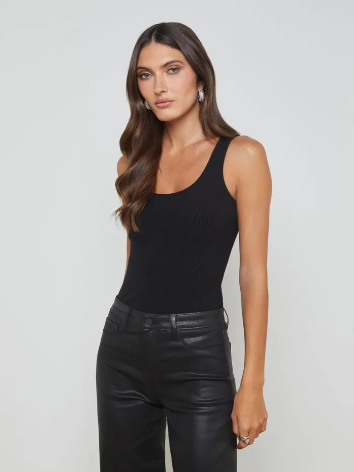 L039Agence Tees Women Adira Tank Black
