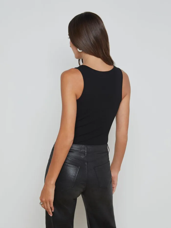 L039Agence Tees Women Adira Tank Black L039Agence Tees Women Adira Tank Black