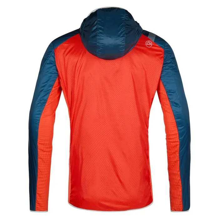 La Sportiva Jackets and Shells Aequilibrium Insulation Hoody M Storm BluePoppy 8211 Men La Sportiva Jackets and Shells Aequilibrium Insulation Hoody M Storm BluePoppy 8211 Men