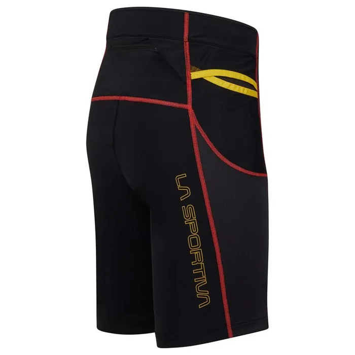 La Sportiva Pants Triumph Tight Short M BlackYellow 8211 Men La Sportiva Pants Triumph Tight Short M BlackYellow 8211 Men