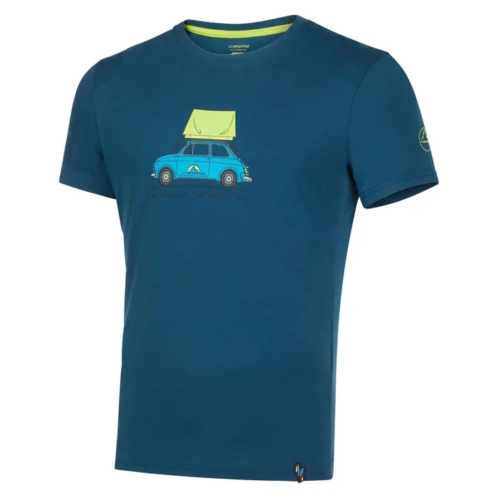 La Sportiva Tshirt Cinquecento TShirt M Storm BlueLime Punch 8211 Men