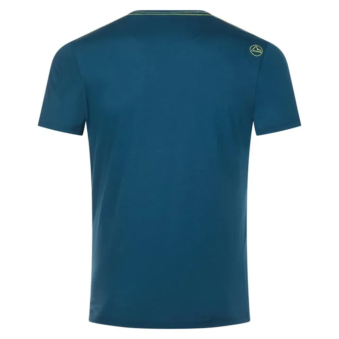 La Sportiva Tshirt Cinquecento TShirt M Storm BlueLime Punch 8211 Men La Sportiva Tshirt Cinquecento TShirt M Storm BlueLime Punch 8211 Men