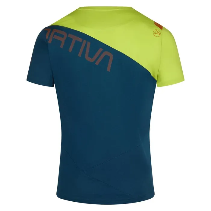 La Sportiva Tshirt Float TShirt M Storm BlueLime Punch 8211 Men La Sportiva Tshirt Float TShirt M Storm BlueLime Punch 8211 Men