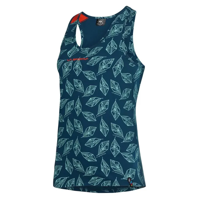 La Sportiva Tshirt Leaf Tank W Storm Blue 8211 Women