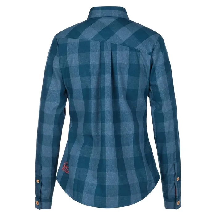 La Sportiva Technical Shirts Andes LS Shirt W Storm BlueCherry Tomato 8211 Women La Sportiva Technical Shirts Andes LS Shirt W Storm BlueCherry Tomato 8211 Women