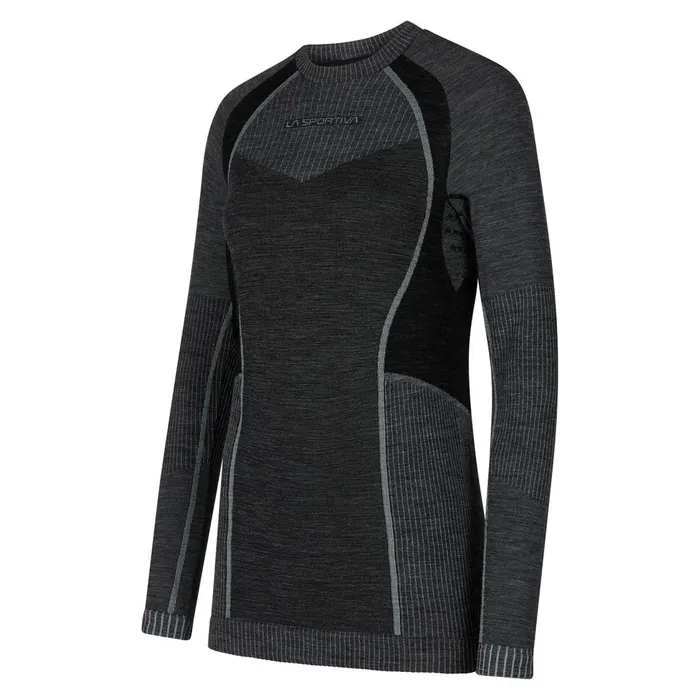 La Sportiva Technical Shirts Wool70 Tech Longsleeve W CarbonCloud 8211 Women