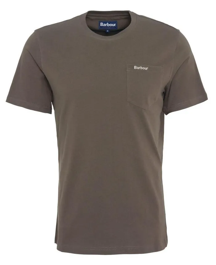Langdon Pocket TShirt Putty Men Barbour TShirts