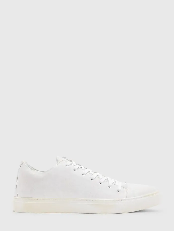 Leather Sneakers Men John Varvatos REED LOW TOP SNEAKER Black Leather Sneakers Men John Varvatos REED LOW TOP SNEAKER Black