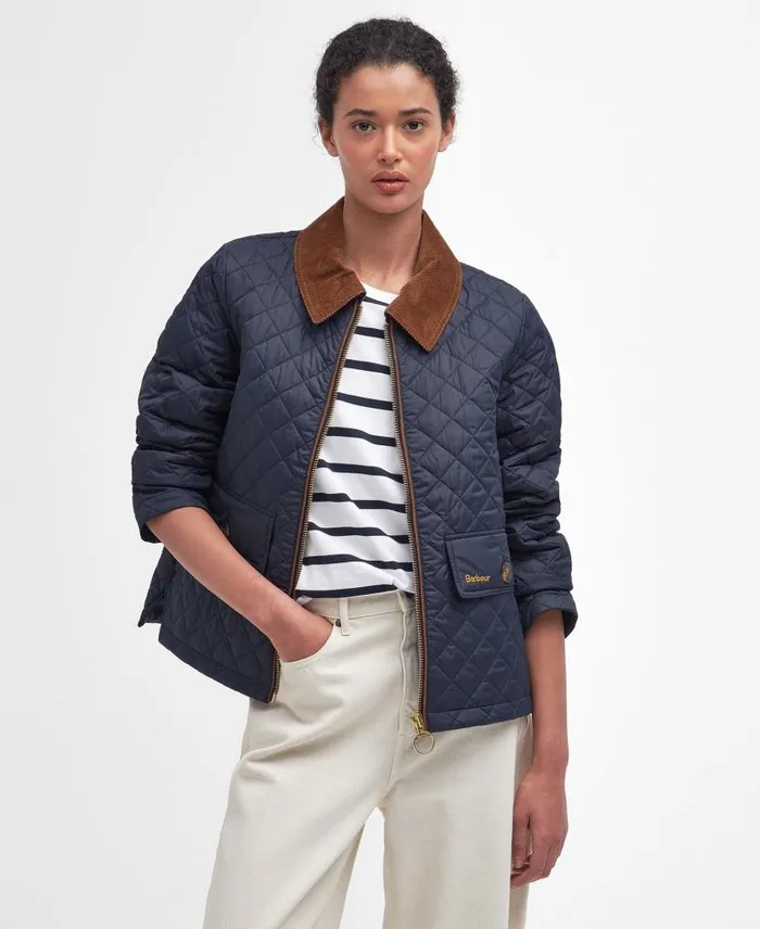 Leia Quilted Jacket Hazelnut Women Barbour Quilted Jackets