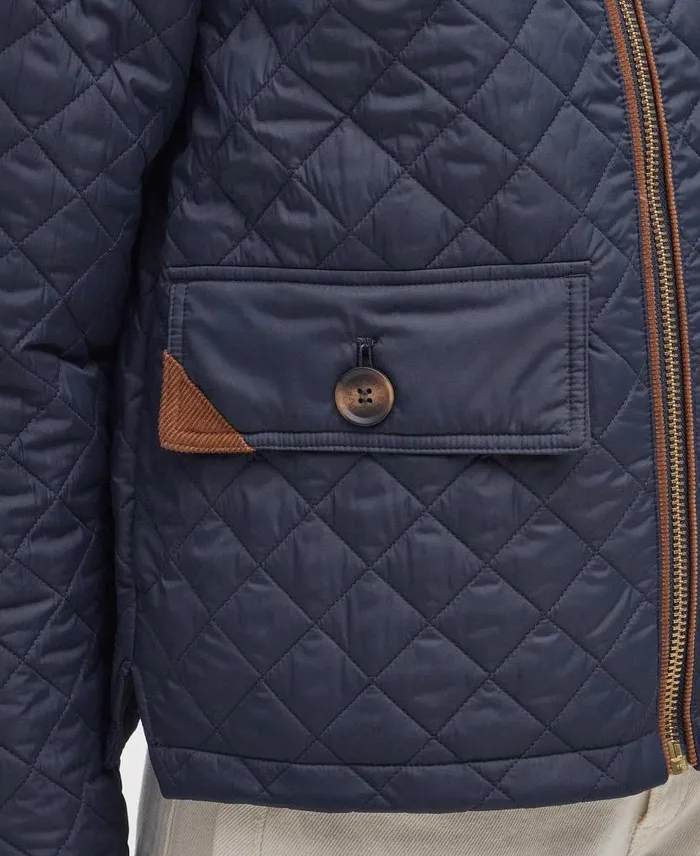 Leia Quilted Jacket Hazelnut Women Barbour Quilted Jackets