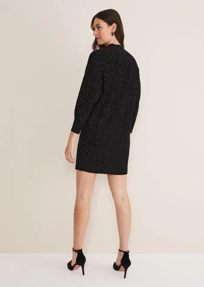 Lita Embellished Mini Dress Multicoloured Women Phase Eight Dresses
