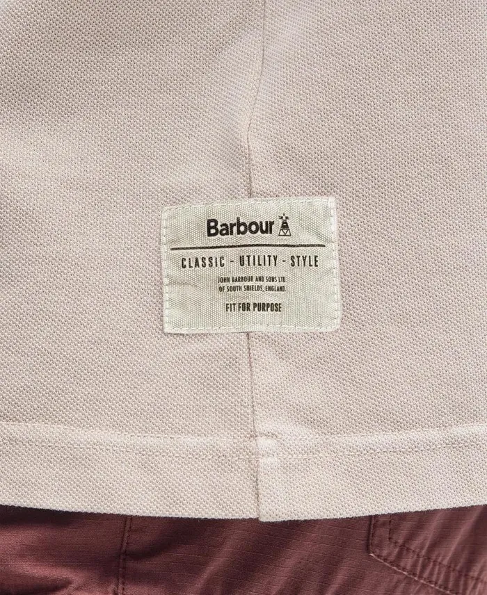 Liverton ShortSleeved Polo Shirt Dark Slate Men Barbour Polo Shirts