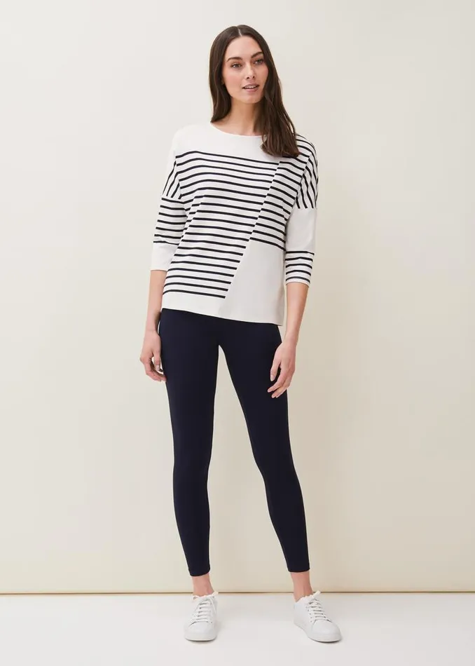 Lizzie Leggings Navy Women Phase Eight Trousers