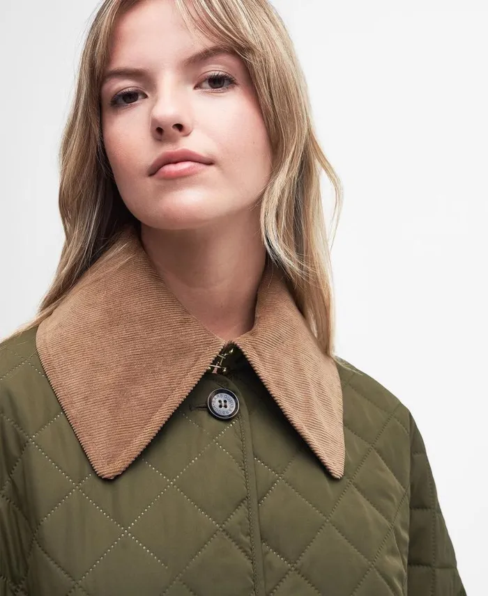 Lockton Quilted Jacket Army Greenancient Women Barbour Quilted Jackets
