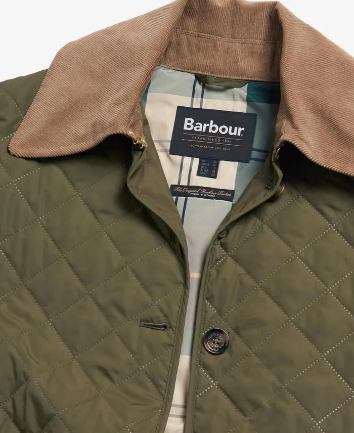 Lockton Quilted Jacket Army Greenancient Women Barbour Quilted Jackets