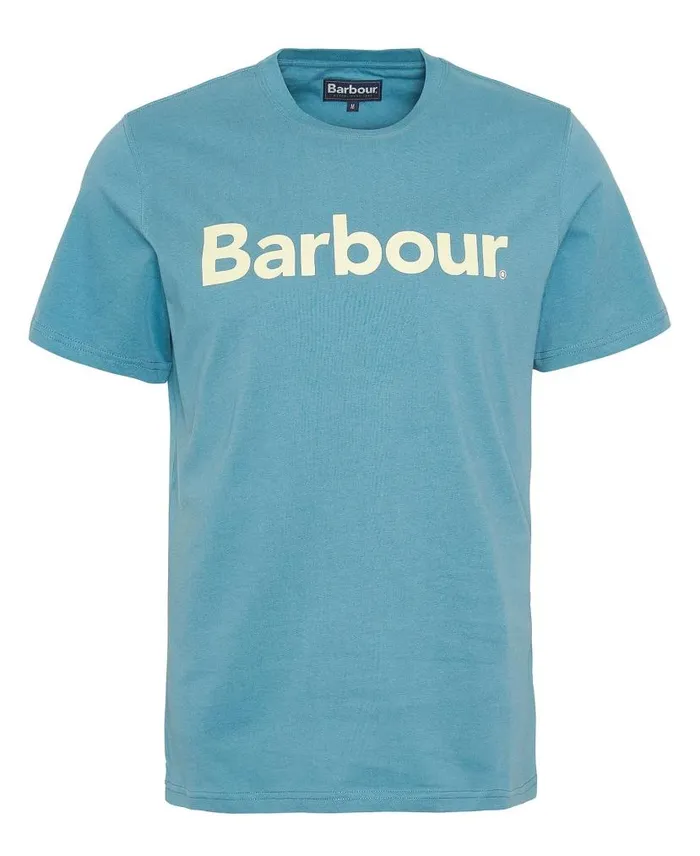Logo TShirt Ecru Men Barbour TShirts