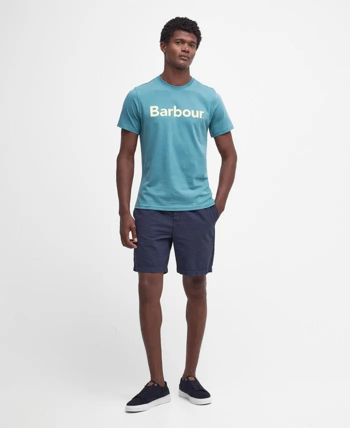 Logo TShirt Ecru Men Barbour TShirts