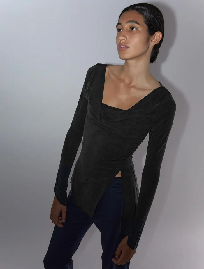 Lotto Black Women Paloma Wool Cupro