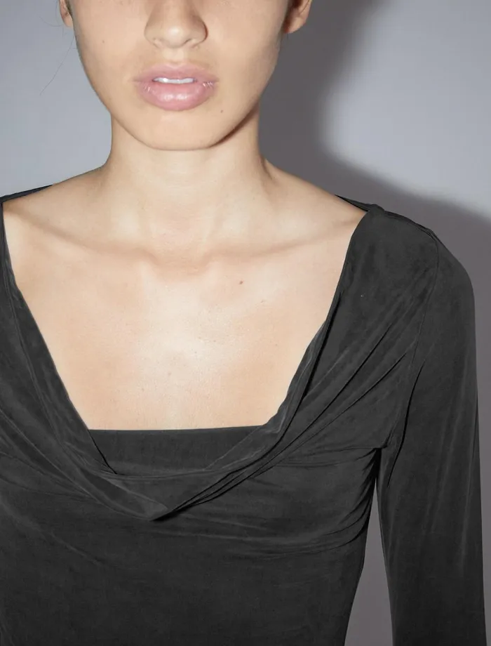 Lotto Black Women Paloma Wool Cupro