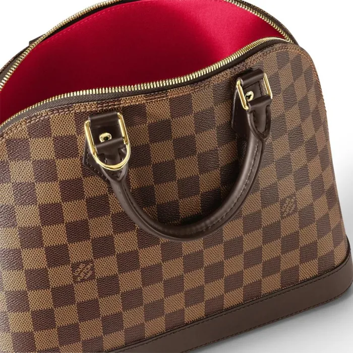 Louis Vuitton Alma Bag Louis Vuitton Damier Ebene Coated Canvas N53151 Alma PM 8211 Louis Vuitton Handbag Store 8211 Women