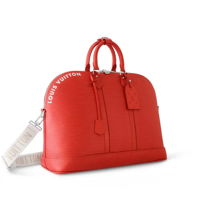 Louis Vuitton Alma Bag Louis Vuitton Vermillon Red M23717 Alma Travel GM 8211 Louis Vuitton Handbag Store 8211 Women